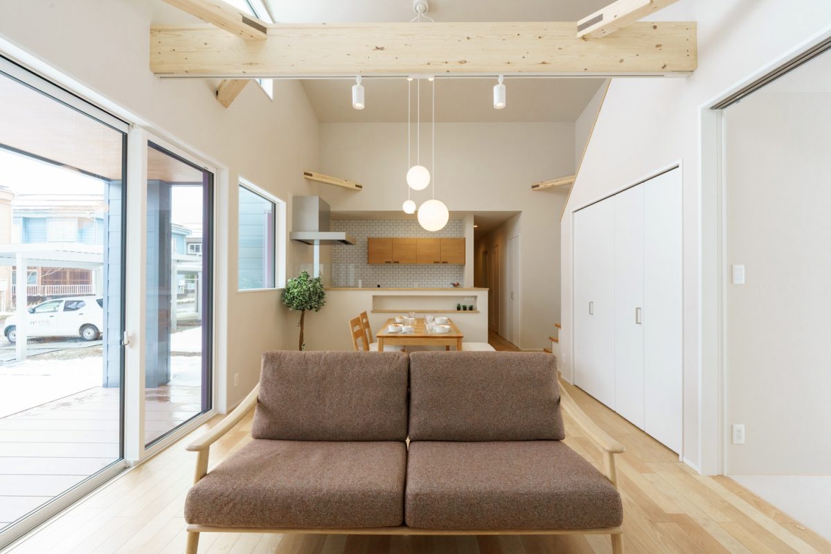 大人の平屋-洗練された住空間と工夫。