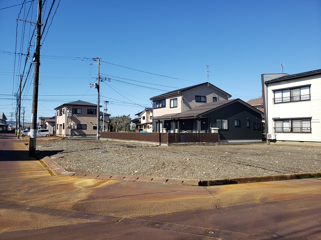 長岡市藤沢2丁目土地❷【南向き】