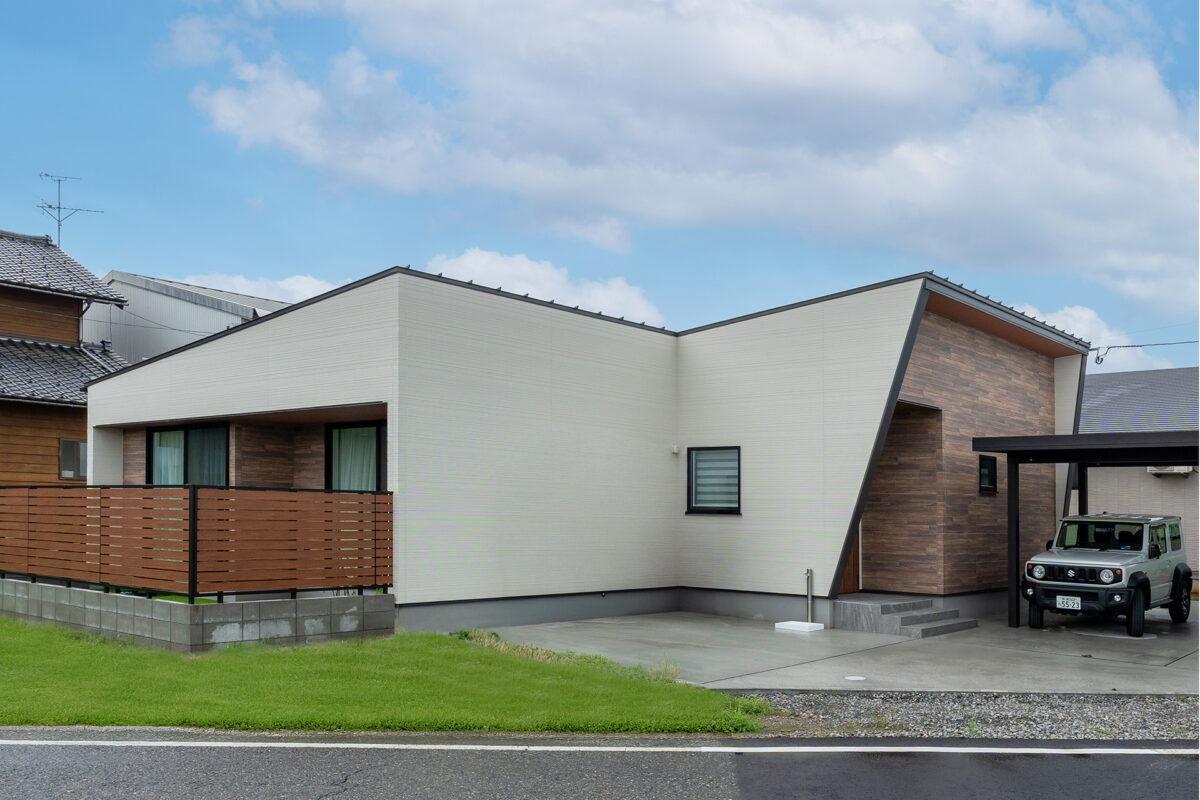 子育てと暮らしを楽しむ平屋。