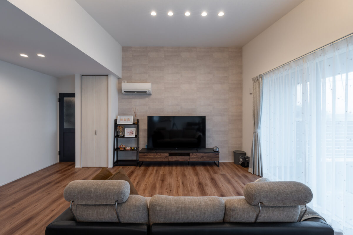 子育てと暮らしを楽しむ平屋。