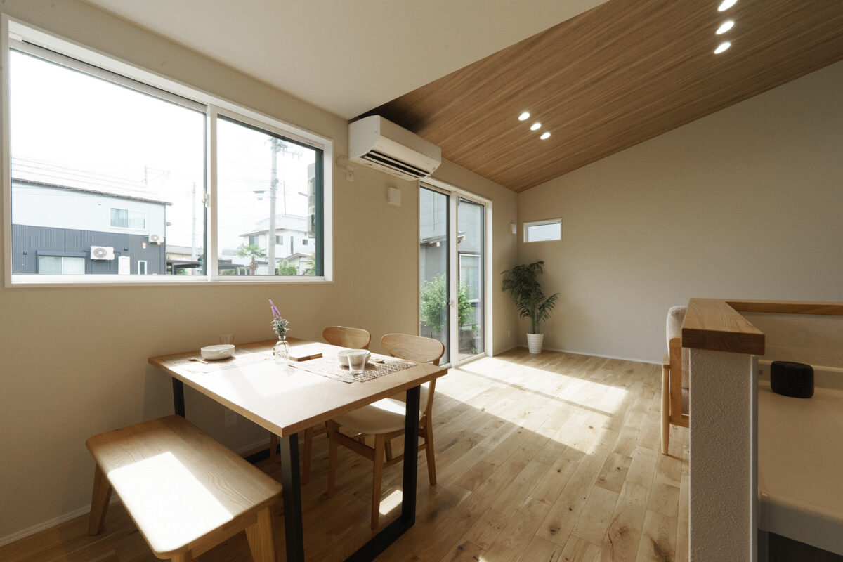 1階で暮らしが完結する『平屋風の家』