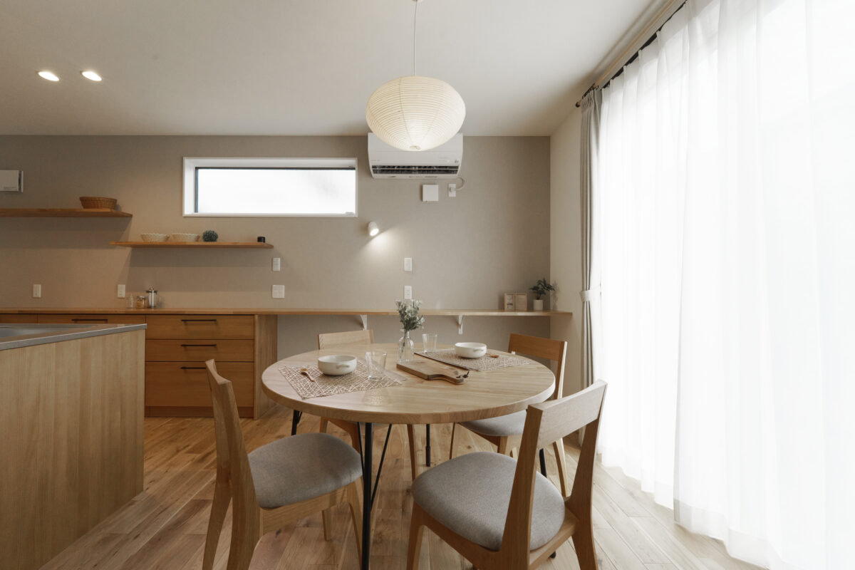 ワンフロアで完結する、平屋のような暮らし方。