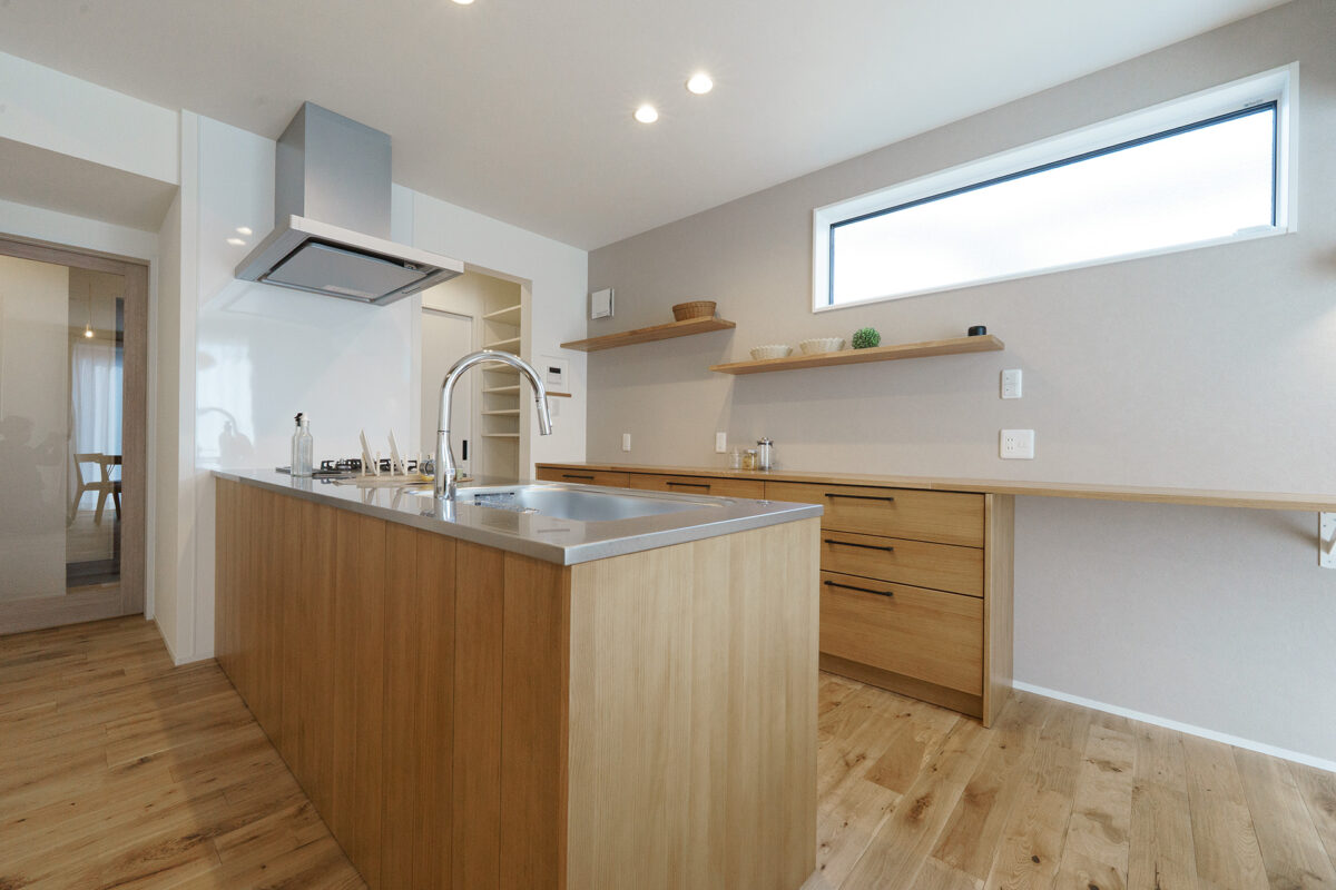 ワンフロアで完結する、平屋のような暮らし方。